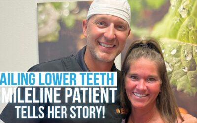 SmileLine Ep. 4 – SMILELINE PAITENT TELLS HER STORY! Loose Upper Denture and Failing Lower Teeth!